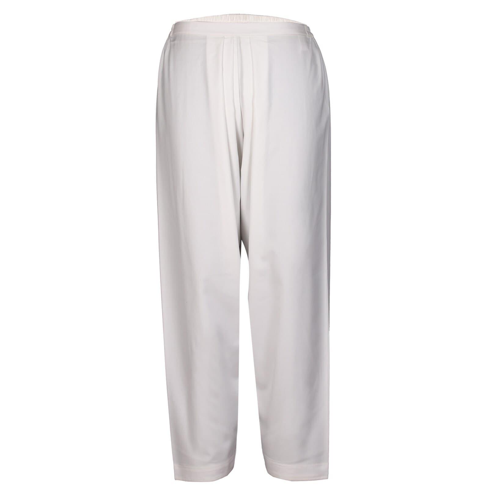 men off white pleated pants