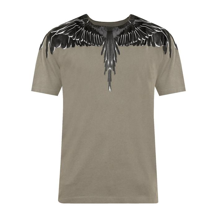 men olive icon wings regular-fit t-shirt