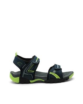 men open-toe floater sandals