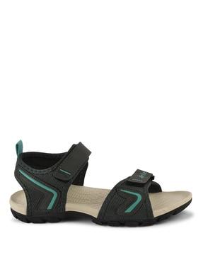 men open-toe sandals with velcro fastening