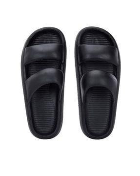 men open-toe slides flip-flops