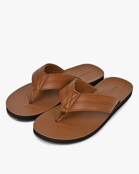 men open-toe slip-on sandals