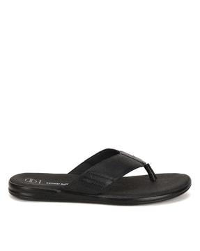 men open-toe slip-on sandals