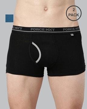 men pack of 2 briefs with elasticated waist