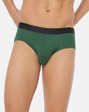 men pack of 2 briefs with elasticated waistband