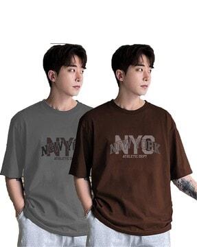 men pack of 2 loose fit t-shirts