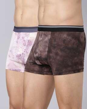 men pack of 2 tie & dye trunks