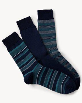 men pack of 3 assorted modal pima cotton socks
