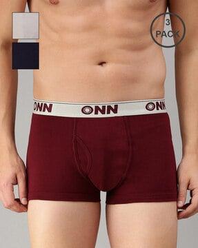 men pack of 3 cotton trunks