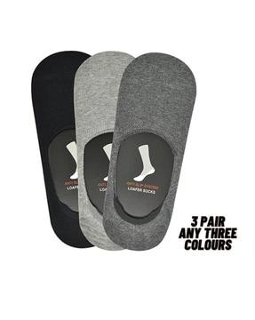 men pack of 3 no-show socks