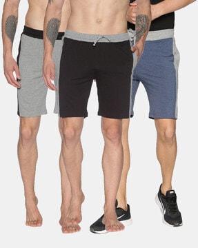 men pack of 3 regular fit bermudas