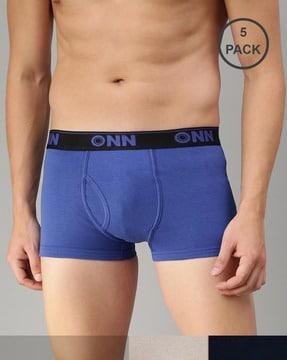 men pack of 5 cotton trunks