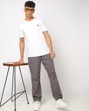 men parachute fit cotton pants