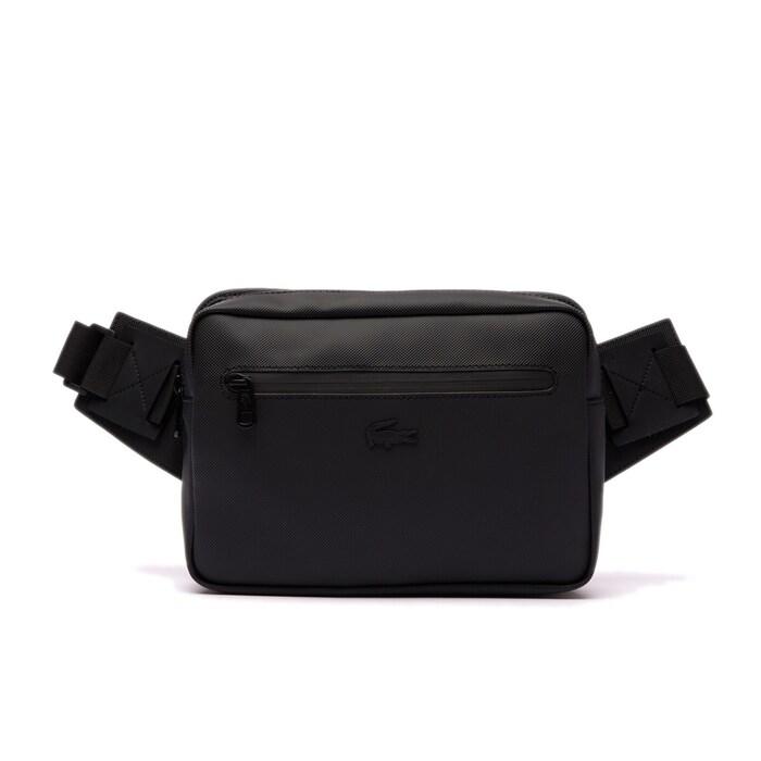 men pique crossbody bag