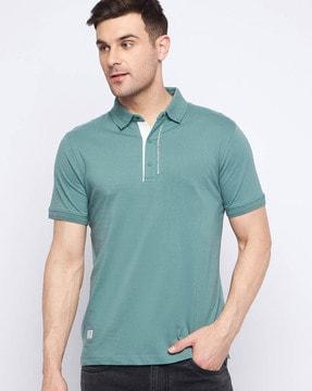 men polo t-shirt with short sleeves