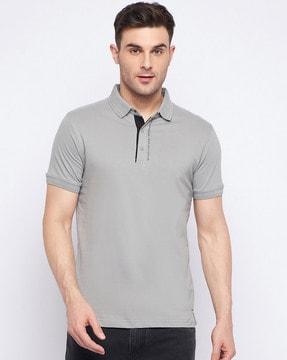 men polo t-shirt with short sleeves