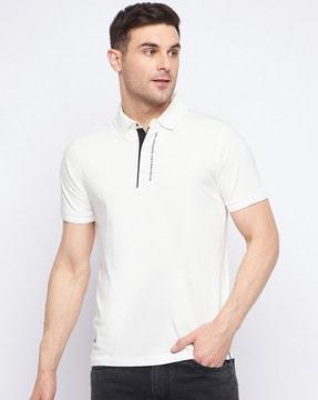 men polo t-shirt with short sleeves