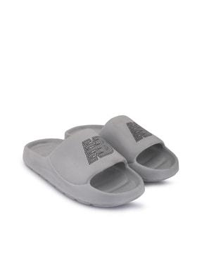 men printed antiskid waterproof slides