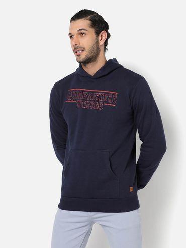 men printed hoodie sweatshirt