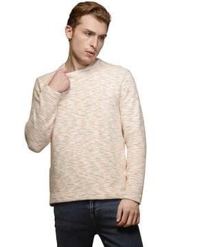 men printed regular fit sweatshirt