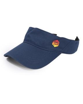 men printed visor cap