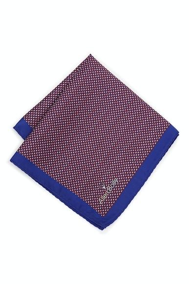 men purple formal pocket square
