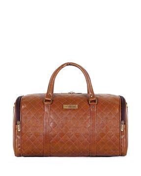 men quilted duffle bag