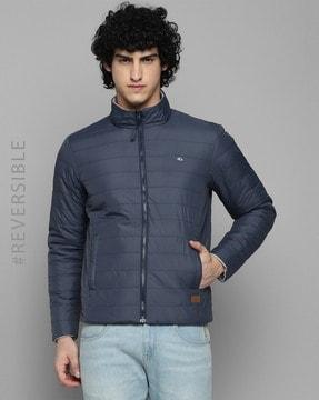 men quilted puffer jacket