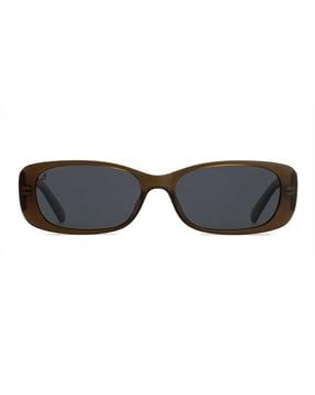 men rectangular full-rim sunglasses-vc s16342
