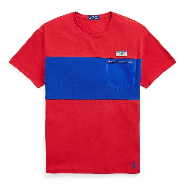 men red classic fit mesh utility t-shirt