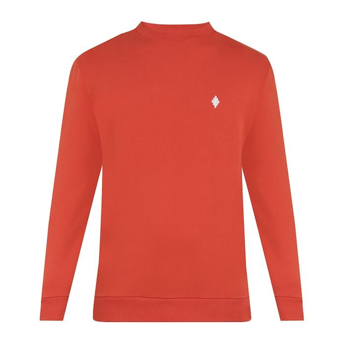 men red cross logo sweatshirt