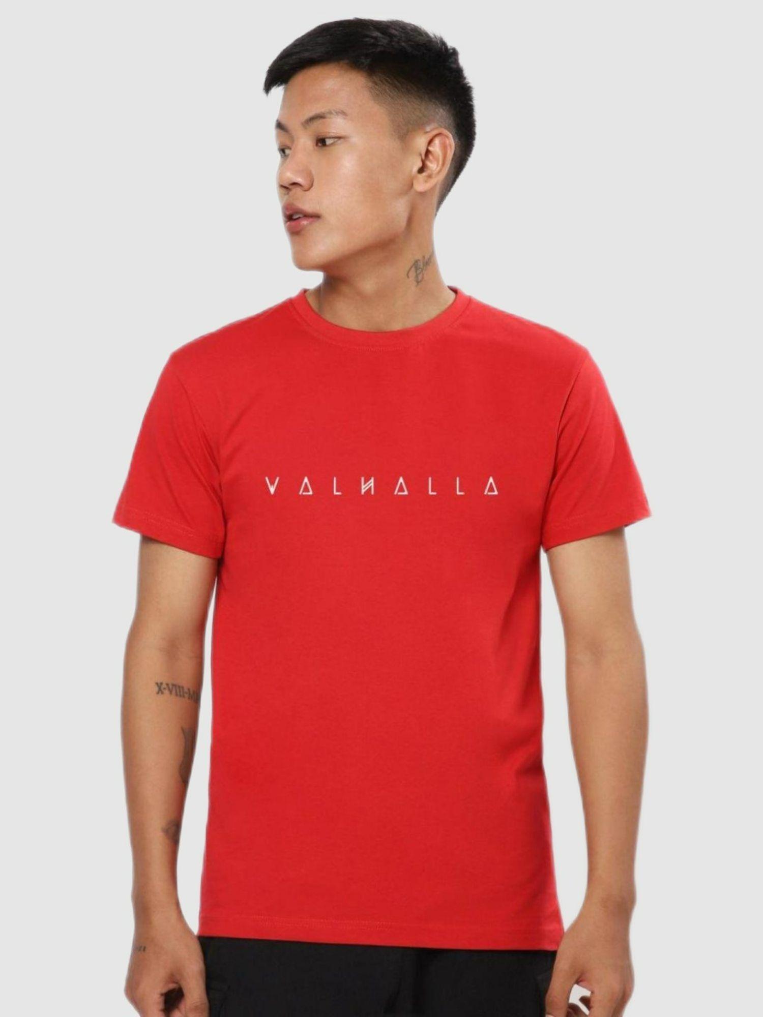 men red graphic t-shirt