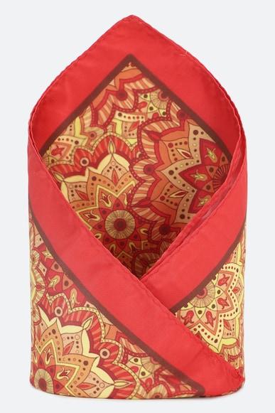 men red party pocket square