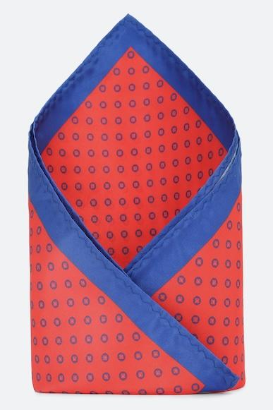 men red party pocket square