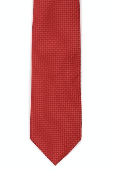 men red print tie