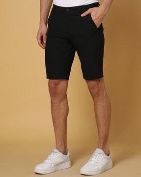 men regular fit athleisure shorts