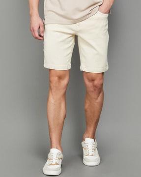 men regular fit bermudas shorts
