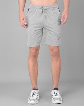 men regular fit bermudas with insert pocket