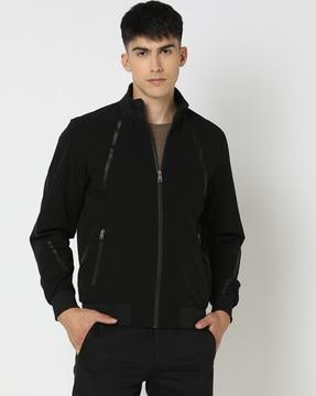 men regular fit bomber jacket