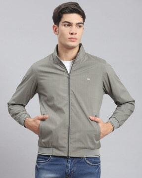 men regular fit bomber jacket