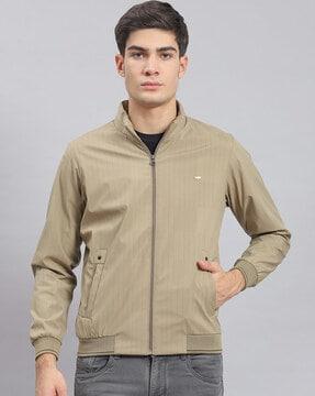 men regular fit bomber jacket