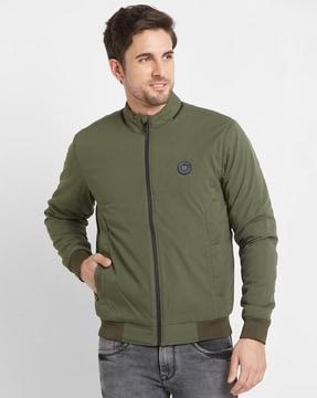 men regular fit bomber jacket