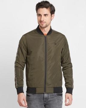 men regular fit bomber jacket