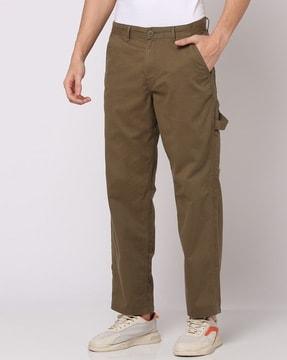 men regular fit cargo pants