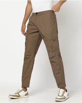 men regular fit cargo pants