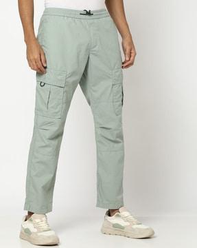 men regular fit cargo pants