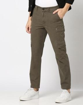 men regular fit cargo pants