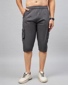 men regular fit cargo shorts