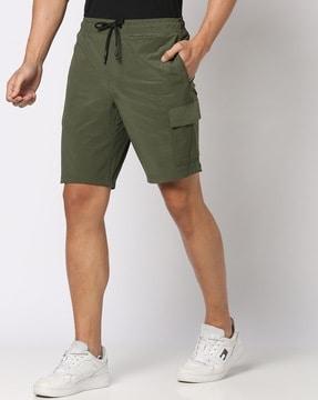 men regular fit cargo shorts