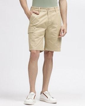 men regular fit cargo shorts
